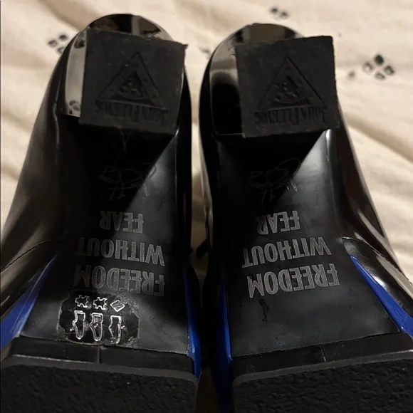 Patent leather platform toe Trinity Zion Fluevog Shoes- Stunning! Worn twice? - Picture 14 of 14